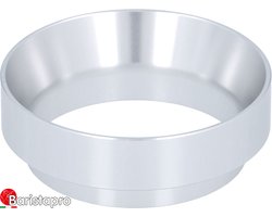 BaristaPro Coffee Funnel Magnetisch - Dosing Funnel - Doseerring - Zilver - 58mm