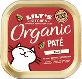 LILY CAT ORGANIC BEEF DINN 19X85GR