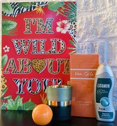 Wild about you valentijn cadeau voor mannen | 5-delige set | valentijn cadeautje voor hem