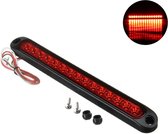 VCTparts Derde Remlicht Rode LED Bar Balk Waarschuwingslamp - Rood