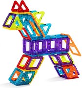 MEUBELEXPERT- magnetische bouwstenen voor kinderen 106 stuks mini magnetische constructiespellen