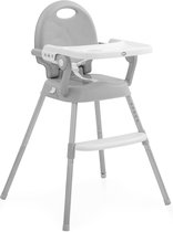 Homesse Kinderstoel - Kinderzetel - Kinderstoeltje voor peuter - Klapstoel - Grijs