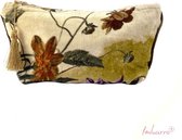 Imbarro - Pouch - Holly - Flowers - Velours