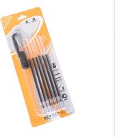 Gelpen 0,5mm + 6 vullingen op blister