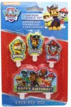 PAW Patrol Kaarsjes Taartdecoraties