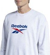 Reebok Cl F Vector Crew Sweatshirt Mannen Witte S