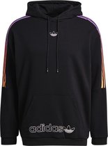 adidas Originals Sprt Sweat Hood Sweatshirt Mannen Zwarte L