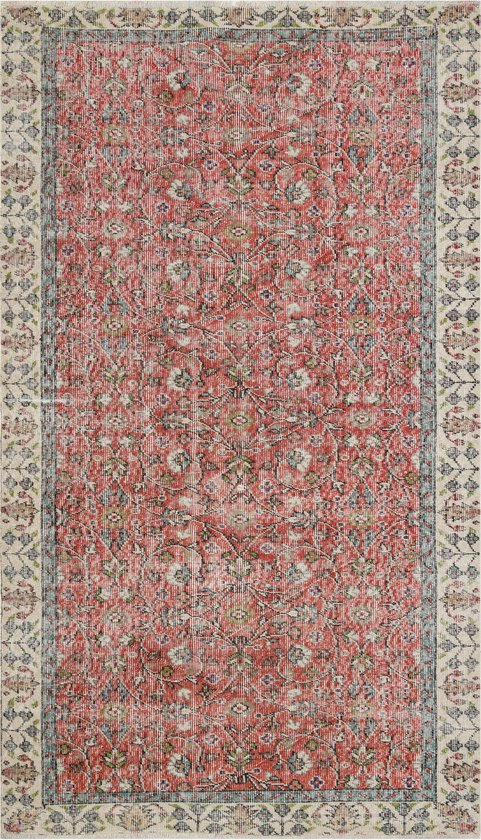 Vintage handgeweven vloerkleed - tapijt - Hira 246 x 142