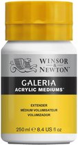 Galeria acrylic mediums 3 soorten van 250ml glass beads, extender en medium grain gel