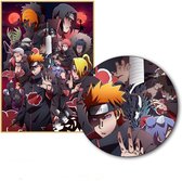 WiseGoods Premium Naruto Poster - Schilderij - Woondecoratie - Muurdecoratie - Cadeau - Wonen - Posters - Canvas - 40x50cm