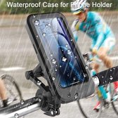 Viatel Telefoonhouder Fiets -Waterdichte Fietshouder voor alle Telefoons van 4 tot 6.7 inch – Waterproof en Dustproof Bike Mount Holder – Fiets Stuur Houder voor onder andere IPHONE 12(met magneet）/Samsung Galaxy