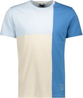 Kultivate T-shirt Ts Plains 2101010217 Blue Fog 330 Mannen Maat - S