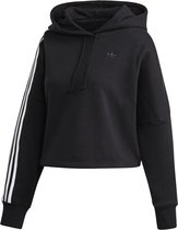 adidas Originals Cropped Hood Sweatshirt Vrouwen Zwarte DE36/FR38