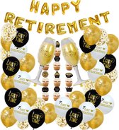 Pensioenfeest accessoires & feest artikelen - Feestdecoratie pensioen - Folieballonnen pensioen - Bedrukte ballonnen pensioen - Feestversiering pensioen - Pensioen ballonnen & slin