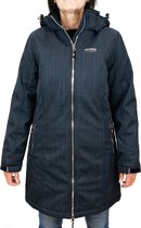 Nordberg Kjerstin Gevoerde Softshell Jas Ls05001-de - Kleur Donkerblauw - Maat L