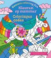 foto van Unicorn coloring fun - kleuren op nummer / Unicorn coloring fun - coloriages codés