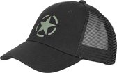 MFH - Trucker Cap  -  Zwart  -  verstelbaar