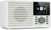 auna IR-160 SE - internetradio, mediaspeler: Spotify Connect/BT/USB/UPnP/DLNA, 2,8" HCC-display, ondersteunde bestandsformaten: WMA / MP3, line-out, wit