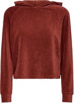 Jacqueline de Yong Trui Jdycamille L/s Hood Sweat Jrs 15239625 Brandy Brown Dames Maat - XL