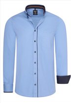Heren overhemd - Rusty Neal - 11027 - Blauw