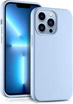 iPhone XR Lichtblauw TPU Telefoonhoesje Soft Case Back Cover