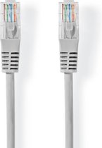 CAT5e-Kabel | U/UTP | RJ45 Male | RJ45 Male | 5.00 m | Rond | PVC | Grijs | Label