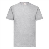 Fruit of the Loom - 5 stuks Valueweight T-shirts Ronde Hals - Heather Grey - S