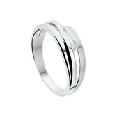 The Jewelry Collection Ring Diamant 0.05 Ct. - Witgoud