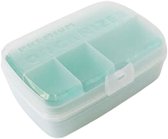 Organiser box - Bureau organizer - Sieraden - Blauw - 12 Vakjes - 20 x 8 cm