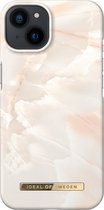 iDeal of Sweden hoesje voor iPhone 13 - Hardcase Backcover - Fashion Case - Rose Pearl Marble