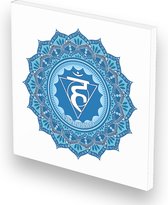 Kaart & tegeltje ineen | Chakra blauw