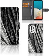 Wallet Book Case Geschikt voor Samsung Galaxy A53 Smartphone Hoesje Valentijn Cadeautje Man Boomschors