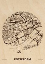 Houten Citymap Rotterdam - Mr Moose