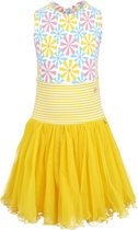 LoFff meiden mouwloze jurk Aimee Yellow