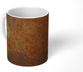 Mok - Turquoise - IJzer - Roest - 350 ML - Beker - Uitdeelcadeautjes