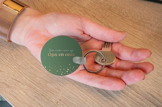 Porte-clés - Papy et Mamie - Bébé Enfant - Sorts - Plastique - Rond