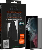 Eiger - Samsung Galaxy S22 Ultra - Screen Protector Privacy Glass - Zwart