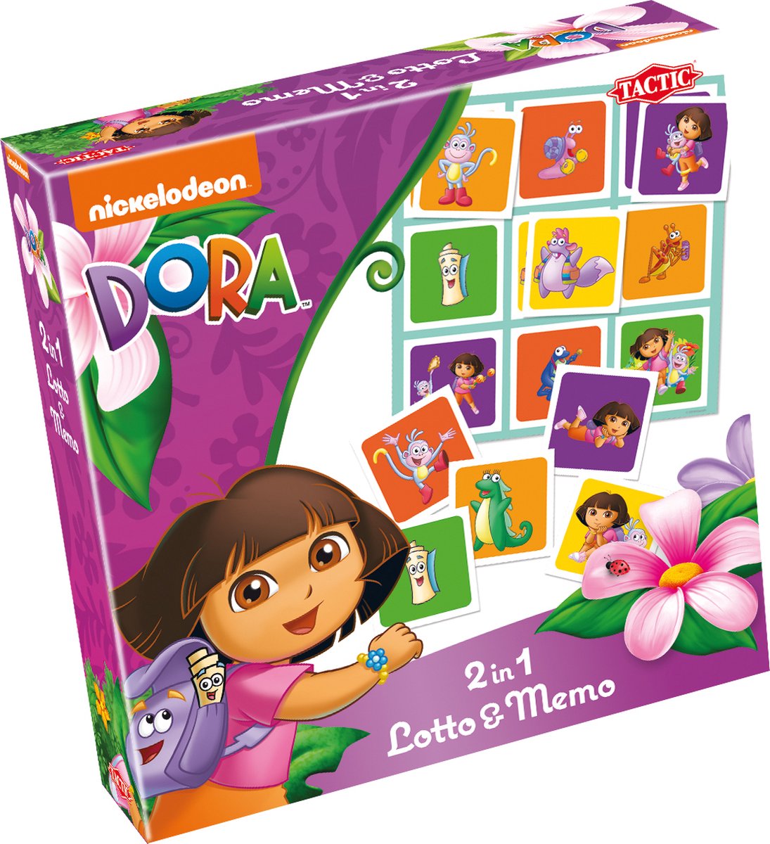 tactic-2-in-1-spel-dora-lotto-memo-games-bol