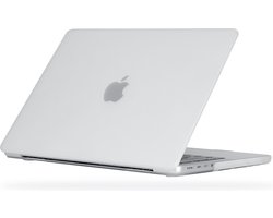 Mat Witte Case / Cover | Geschikt voor Apple MacBook Pro 16,2 Inch (2021 - 2022) | Geschikt voor de nieuwste modellen A2485