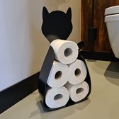 WC rolhouder kat