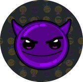suikerleven duivel smiley doming sticker geschikt voor freestyle libre sensor 1 & 2
