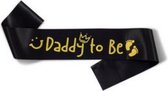 Sjerp Daddy to Be zwart met gouden tekst - daddy - zwanger - geboorte - baby - babyshower - kraamfeest - genderreveal