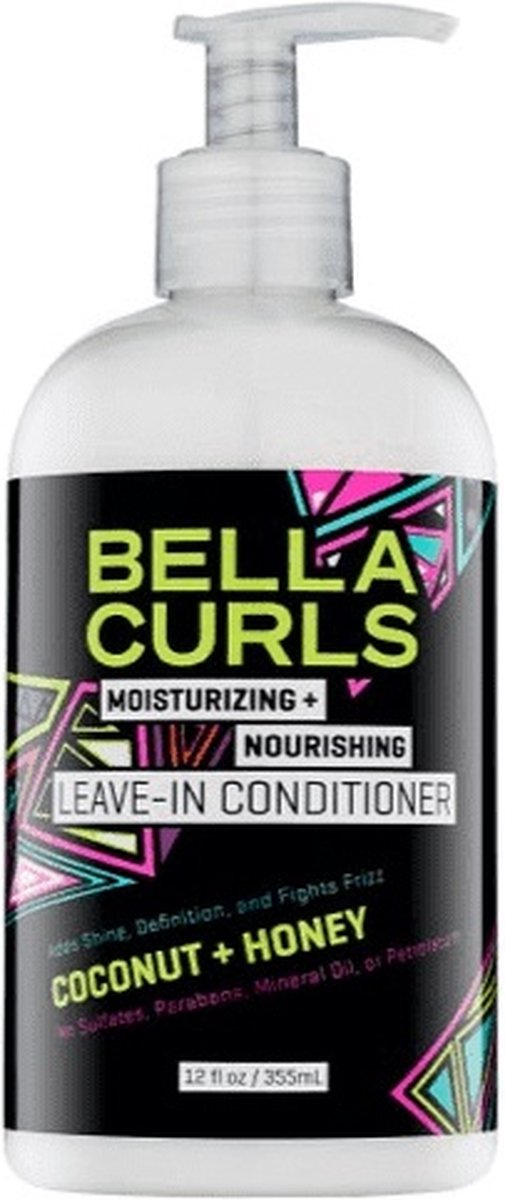 Bella Curls Moisturizing Nourishing Leave-In Conditioner 12oz / 355ml