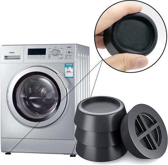 Acheter Tapis de Protection Anti-vibration pour Machine à laver, 4 pièces,  silencieux, antidérapant, pour sèche-pieds