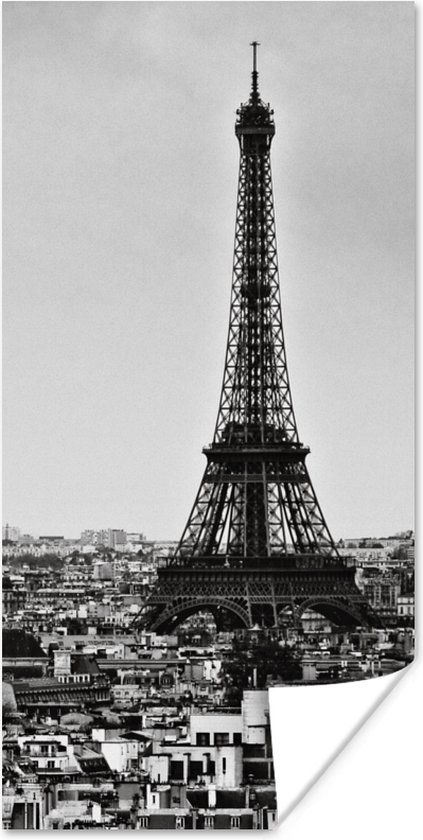 Affiche Le skyline de Paris - 75x150 cm