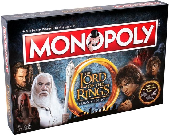 Monopoly Lord of the Rings - Engelstalig Bordspel