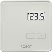 Robot vloerverwarming - Thermostaat - Easy FLEX HC  -  RF LCD  schem-  Wit - AAA batterij