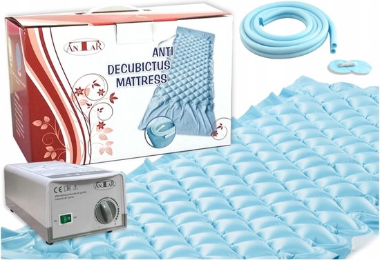 Air Matras Antar HF6001, Anti-decubitus matras. Wisselbare druk. Bubbel matras. Anti-doorlig matras