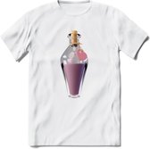 Valentijn love potion T-Shirt | Grappig Valentijnsdag Cadeautje voor Hem en Haar | Dames - Heren - Unisex | Kleding Cadeau | - Wit - XL