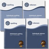 Wijzer over de Basisschool - Groep 5 Oefenboeken (Compleet) - Oefenboek Rekenen 1e helft - Oefenboek Rekenen 2e helft - Oefenboek Spelling 1e helft - Oefenboek Spelling 2e helft